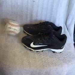 Nike Vapor Kids Baseball Cleats Size 13C