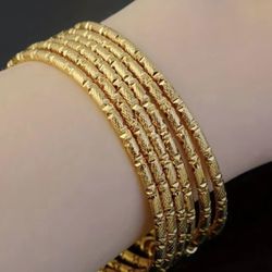 3pcs Set of New Middle Eastern Double-Headed Beads, Classic Design Bracelet, 