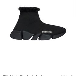 Balenciaga Speed 2.0 Recycled Fake Fur 