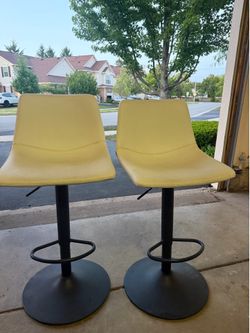 White bar chairs
