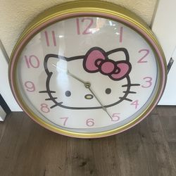 Hello Kitty Wall Clock