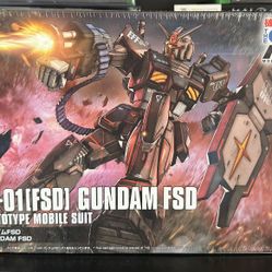 Bandai HGGTO 1/144 Gundam FSD Model Kit