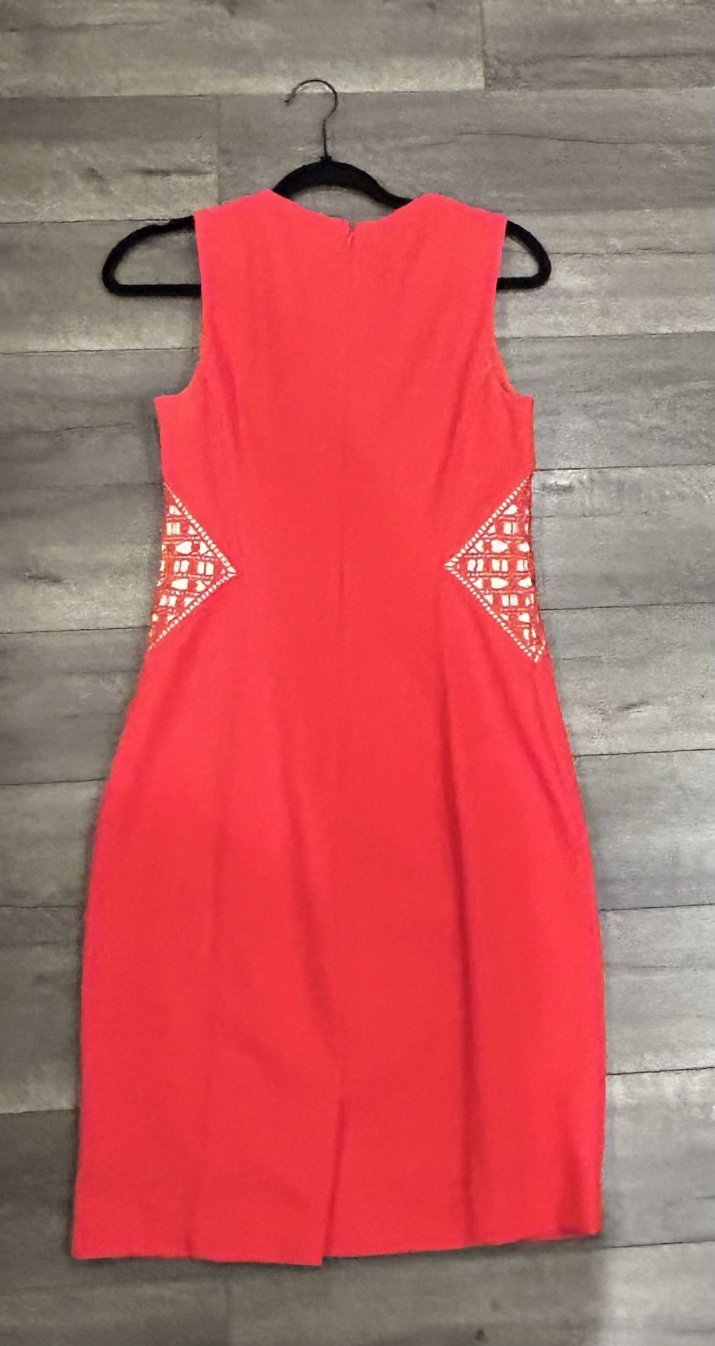 Antonio Melani Orange Short Sleeve Summer Dress - Size 2