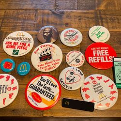 McDonald’s Buttons