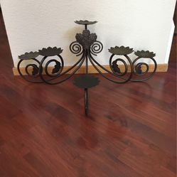 Wrought Iron Candle Holder