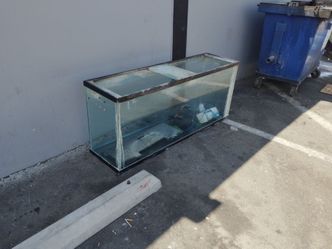 Glass Aquarium for sale 180 gallon tank with some equipment.