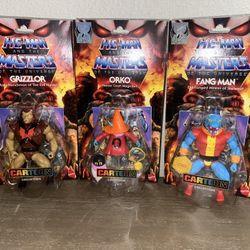 Masters Of The Universe Cartoon Collection Lot Rare Orko 