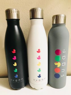 Brand New Super cute! 💚💙SUGAR FACTORY®️💗💜 stainless steel water bottles