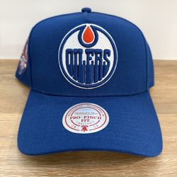 Edmonton Oilers Mitchell & Ness Snapback Hat - Brand New!
