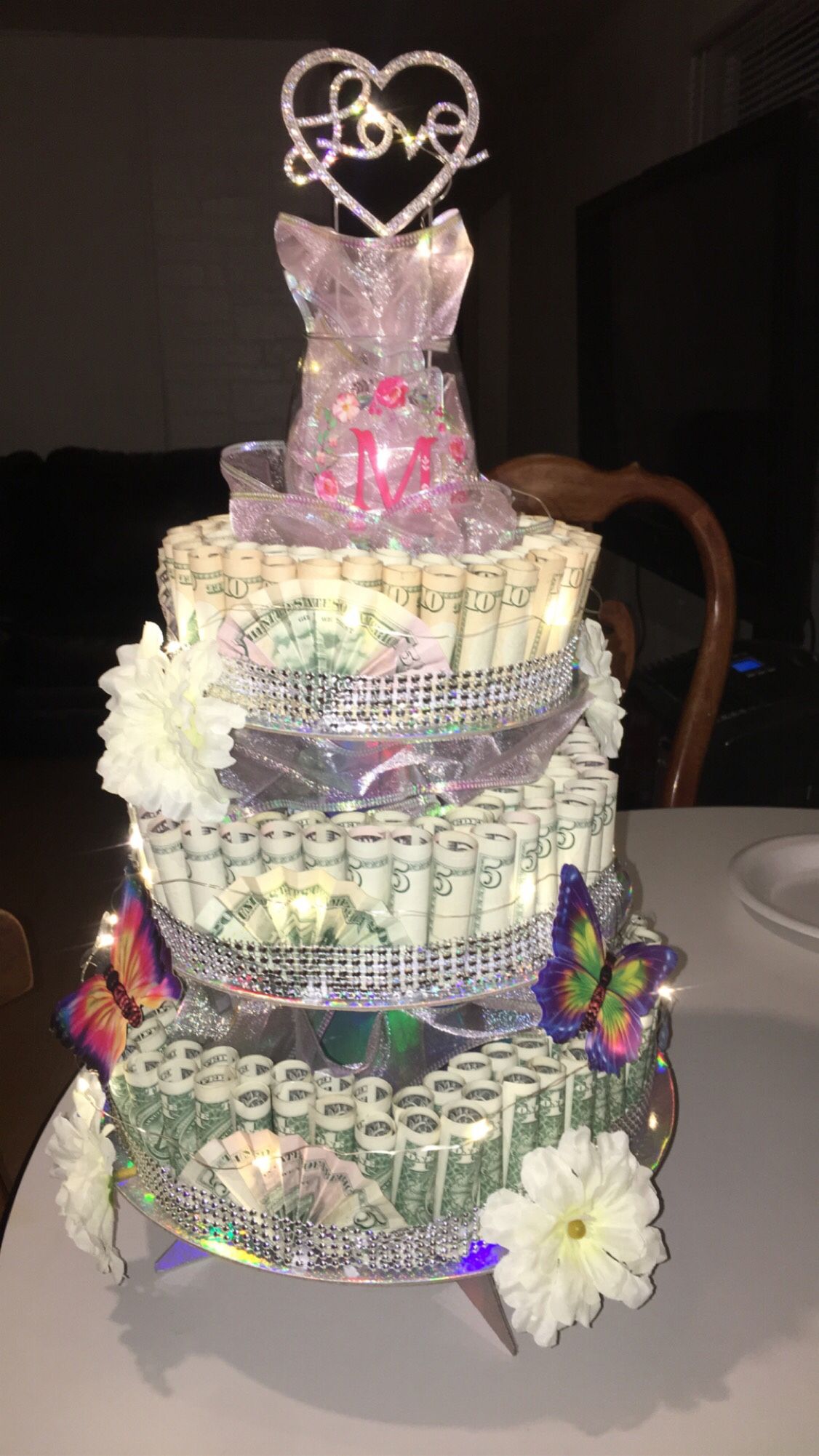 Money Cake Birthday Gift