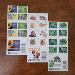 Forever Stamps First-Class Mail 3 Booklets 