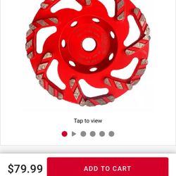 $35  Diablo 4.5” Wheel Cup