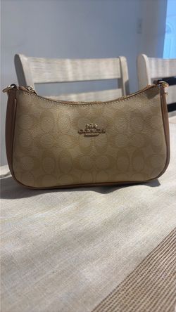 COACH Teri Shoulder Bag in Signature Canvas