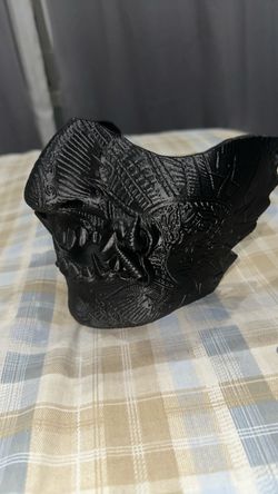 Samurai mask with dual designs