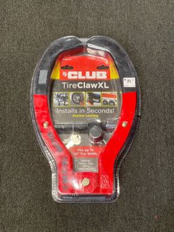 The Club Tire Claw X Large Security Lock