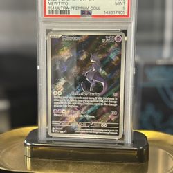 2023 Mewtwo Black Star Promo #52 Pokemon PSA 9