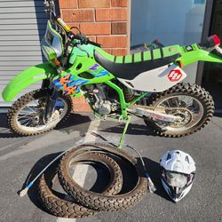 2001 KAWASAKI KLX300R  DIRT BIKE