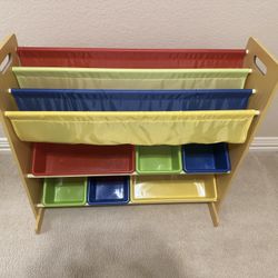 Toy and Book Storage for Kids