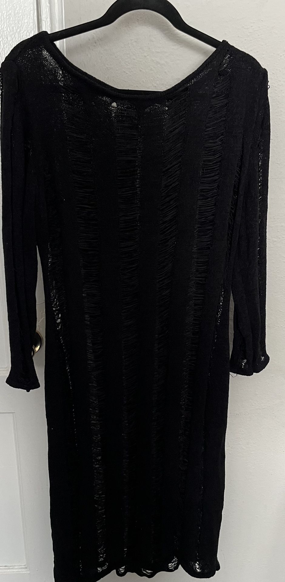 Women’s Black Cover Up Dress