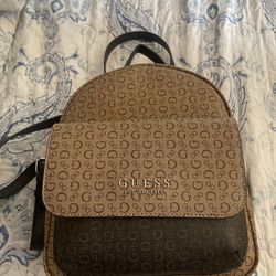 Brown Guess Backpack