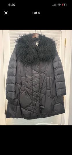 Pansixiaoxian Black Puffer Coat Size XL