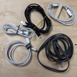 USB-C To lightning cables X5