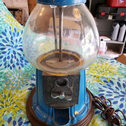 Vintage Gumball Lamp 