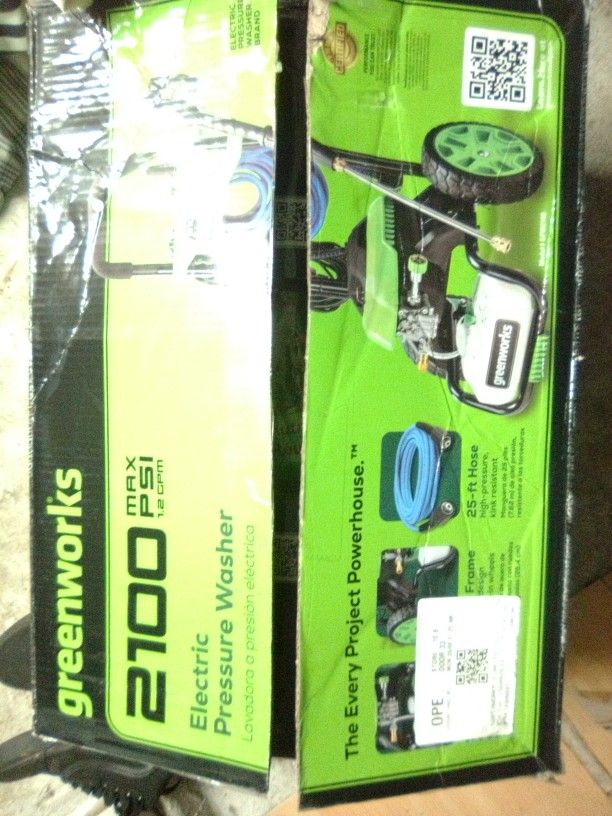 Greenworks 2100 Psi Pressure Washer