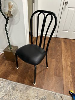 Refinished vintage Daystrom accent chair – modern satin black