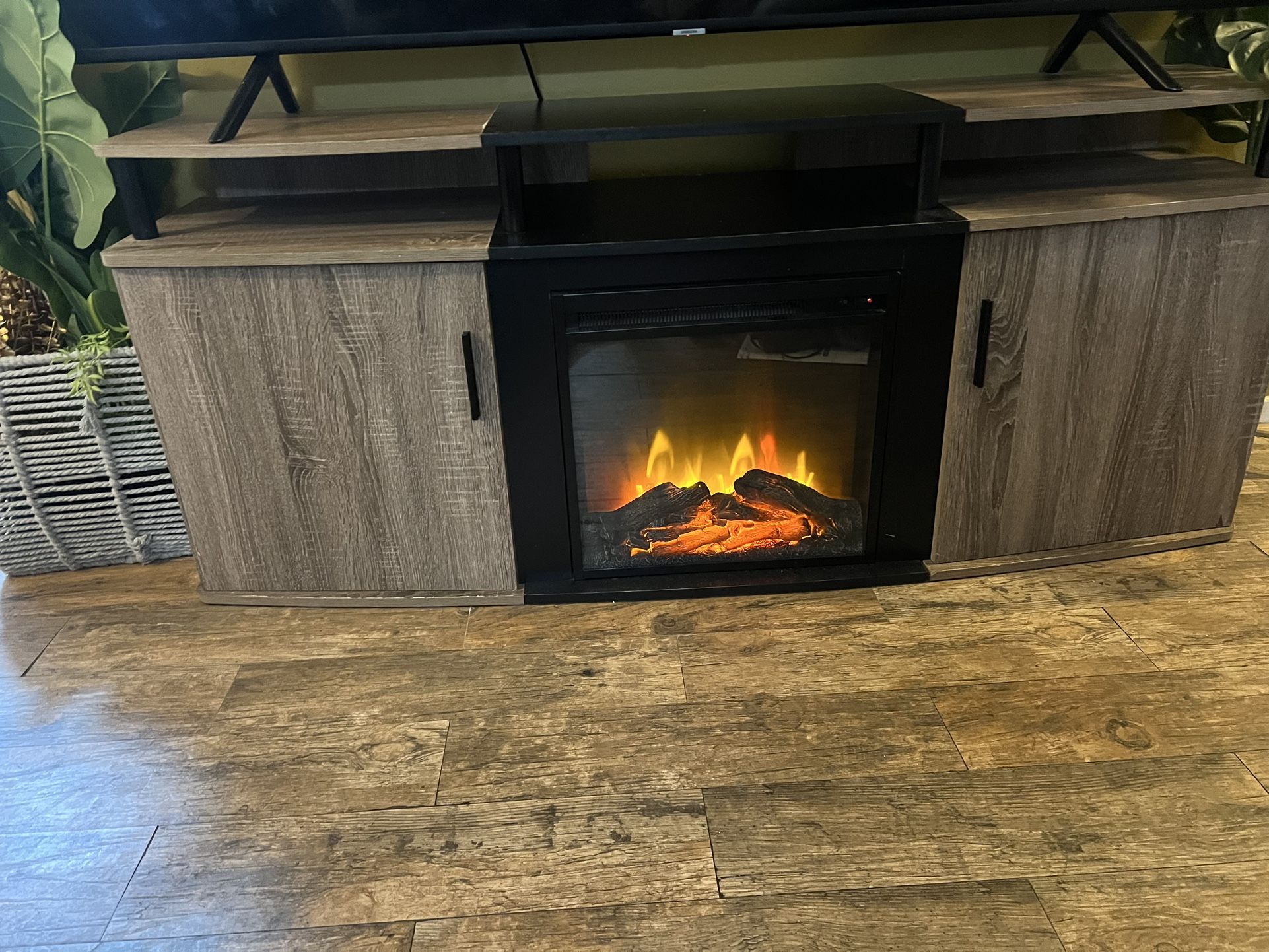 Tv Stand Fire Place