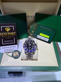 Rolex GMT-Master II 126710BLNR Batman Jubilee