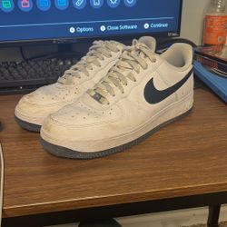 Air Force Ones, Navy Blue, Size 10 Men’s