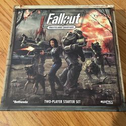Fallout Wasteland Warfare 2 Player Starter Set *Opened & Never Used*