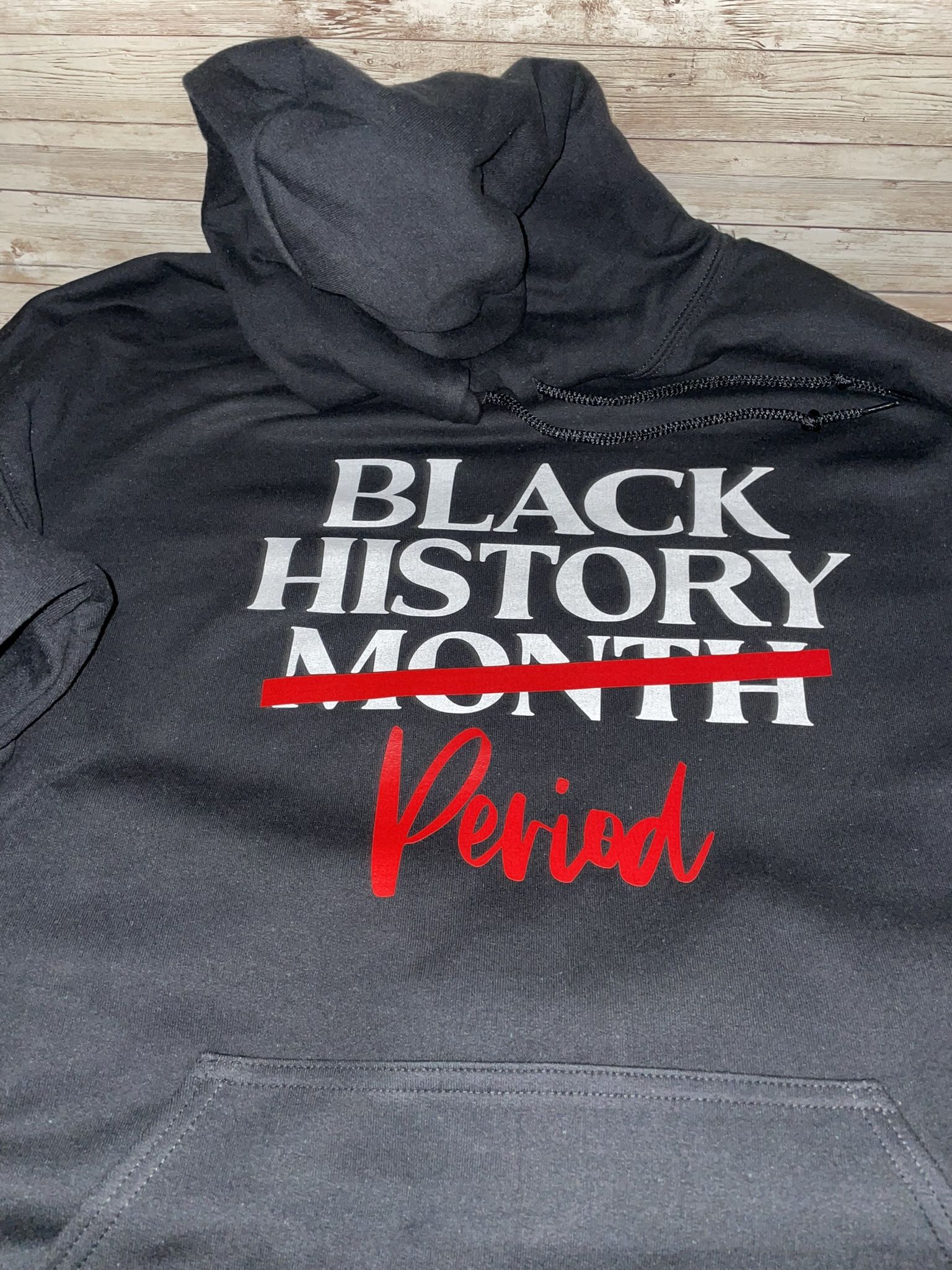 Black History Month Period Hoodie