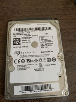 1tb Seagate hard drive