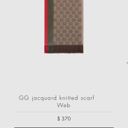 Gucci Scarf