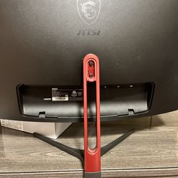 msi curved 144 hz monitor