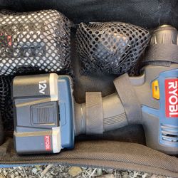 Ryobi 12 Volt Drill 