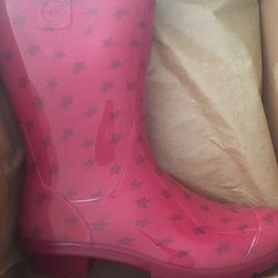 UGG Raana rain boots kids 6 women’s 8