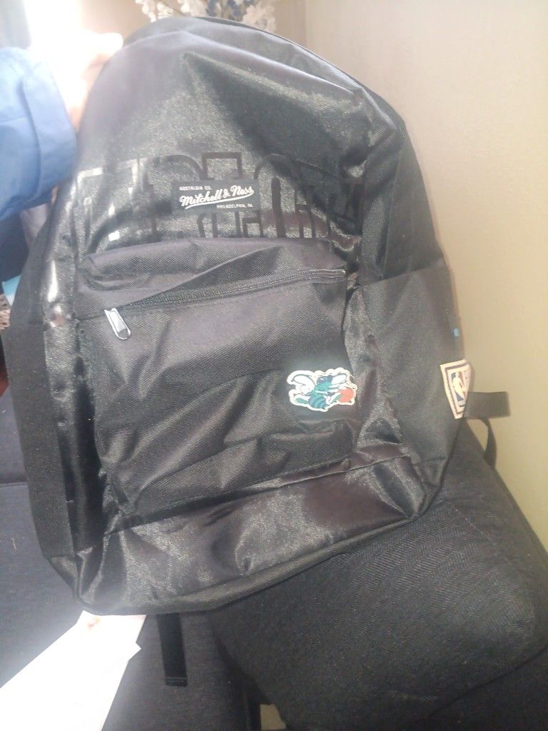 Mitchell's N Ness Hornets Backpack 