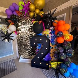 2nd Birthday Party Decor Two Legit To Quit