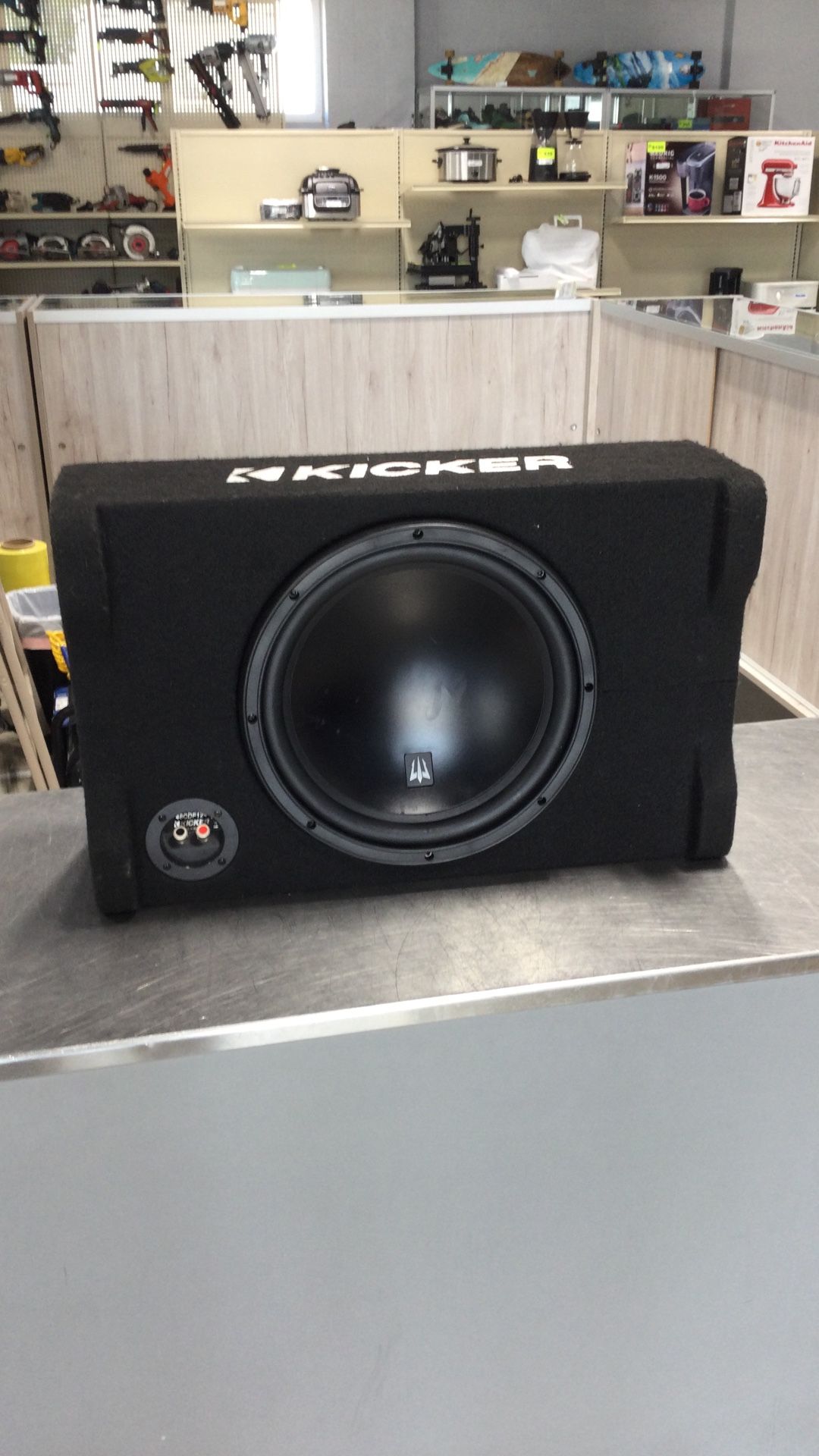 Triton 12” Subwoofer In Kicker Box