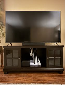 Dark Brown TV Cabinet 55x25.5x20