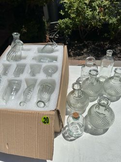 Bud Vases. Assortment