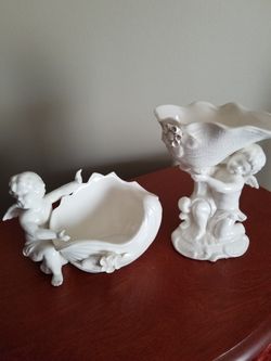 Vintage Cherub ring holders