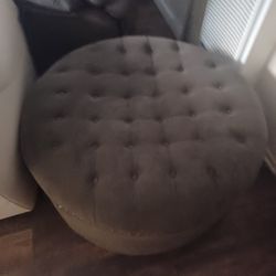 Purplish Brownish Ottoman