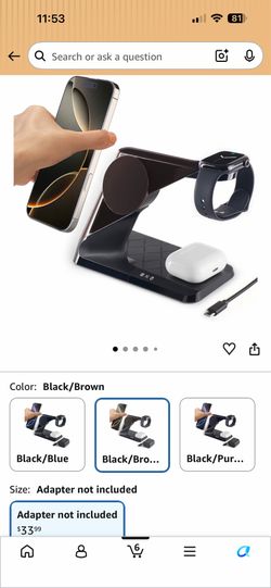 Magnetic 3 in 1 Charging Station