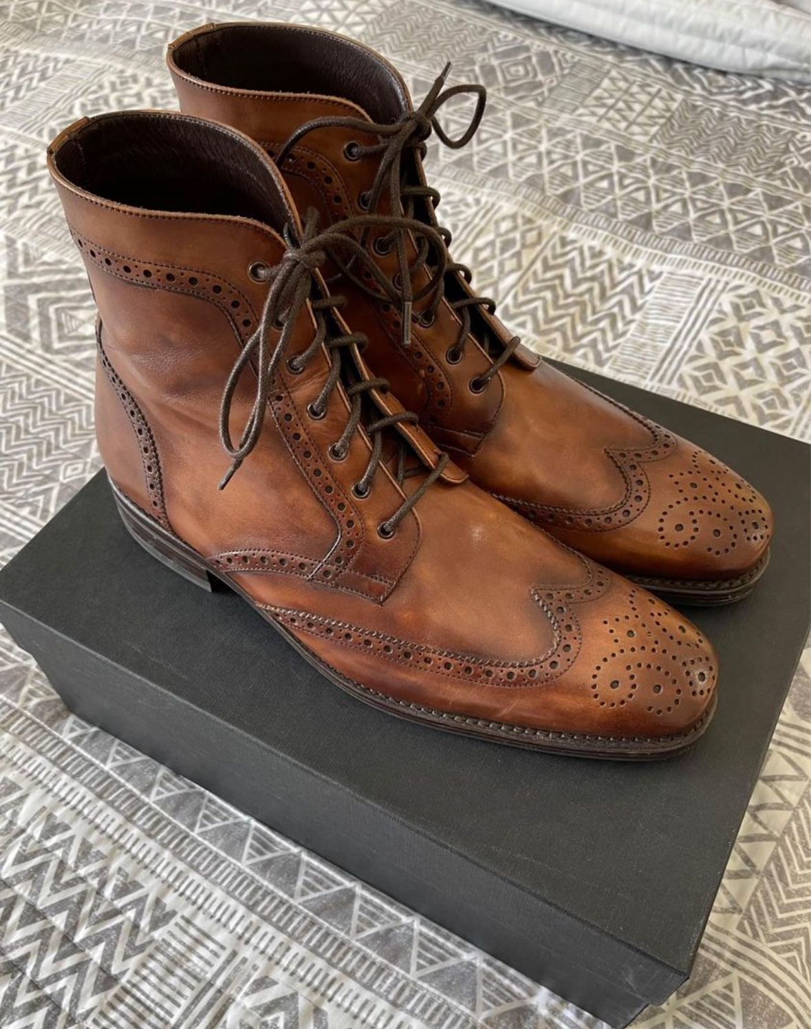 Thursday Boots Wingtip Color 77, Sz 8.5