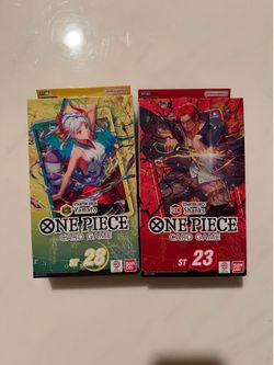 New One Piece Starter Deck 23, 28 both for $60