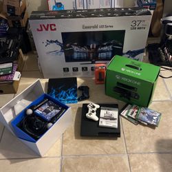 PS3, PS4, PS4 VR, Xbox One & 37” Smart Tv